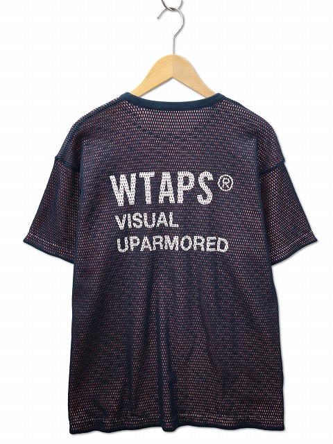 【中古】未当て嵌める品 ダブルタップス WTAPS 2026SS SSD / SS / COTTON 労働者の一団のど首 うしろ側刷り上げる 半袖 綿織物メッシュ出どころ ティーシャツ 02(M) NAVY(米国海軍) メンズ 【ベクター 古着】 260605