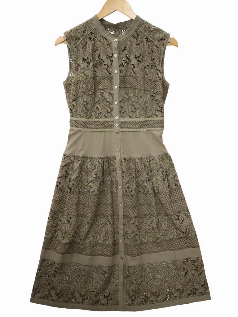 【中古】JILLSTUART Endy ROBE ビアンカ 衣装 4(L) KHAKI(鉄道車両足懸かり) 春夏 レディース 【ベクター 古着】 260606