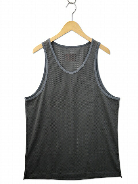 【中古】カタリスト CVTVLIST メッシュ ノースリーブ タンクトップ 1 CHARCOAL(チャコール) メンズ 【ベクトル 古着】 260703｜ベクトル　新都リユース