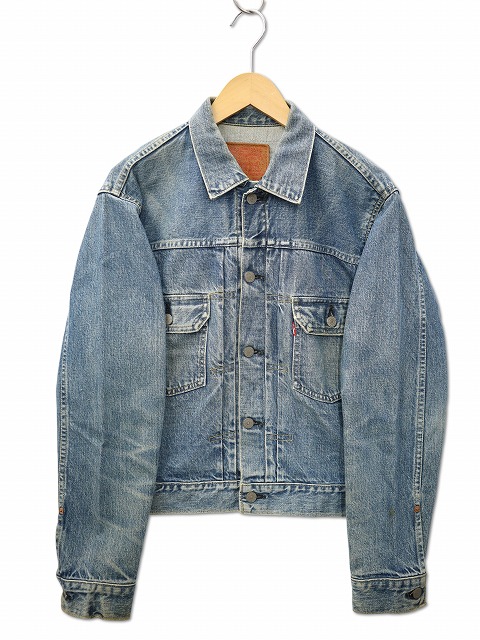 【中古】リーバイス Levi's 71507 71507XX ヴィンテージ 90's 復刻 赤耳セルビッチ 2nd デニムジャケット Gジャン 40 BLUE(ブルー) メンズ 【ベクトル 古着】 260704｜ベクトル　新都リユース