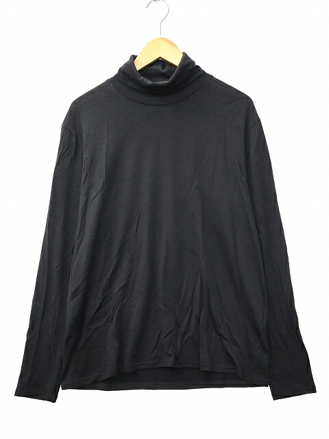 【中古】RAINMAKER TOKYO レインメーカー WASHABLE-WOOL HIGH NECK SHIRT ウォッシャブル ウール ハイネック シャツ 4(46)/M BLACK(ブラック) 秋冬 【ベクトル 古着】 260713|ベクトル 新都リユース