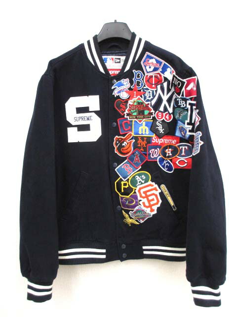 楽天市場】【Supreme】【New Era】【NLB】【Varsity Jacket