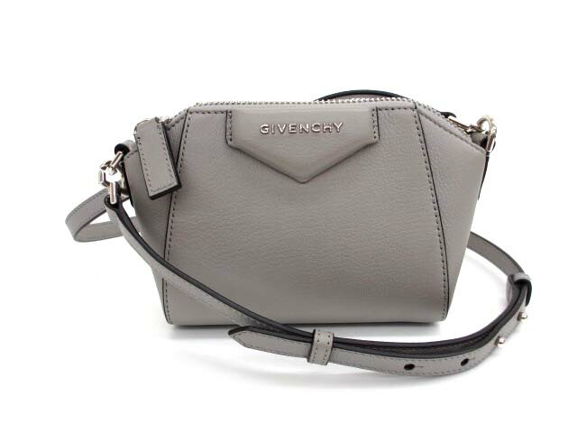 【中古】ジバンシィ GIVENCHY グレインレザー ナノ アンティゴナ ショルダーバッグ シバンシー BBU017B00B レディース 【ベクトル 古着】 251124