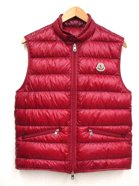 【中古】モンク軌跡 MONCLER 24AW ギュイ グラフィカルユーザーインターフェース GILET ライトダウンベスト 1 レディース 【ベクター 古着】 260203