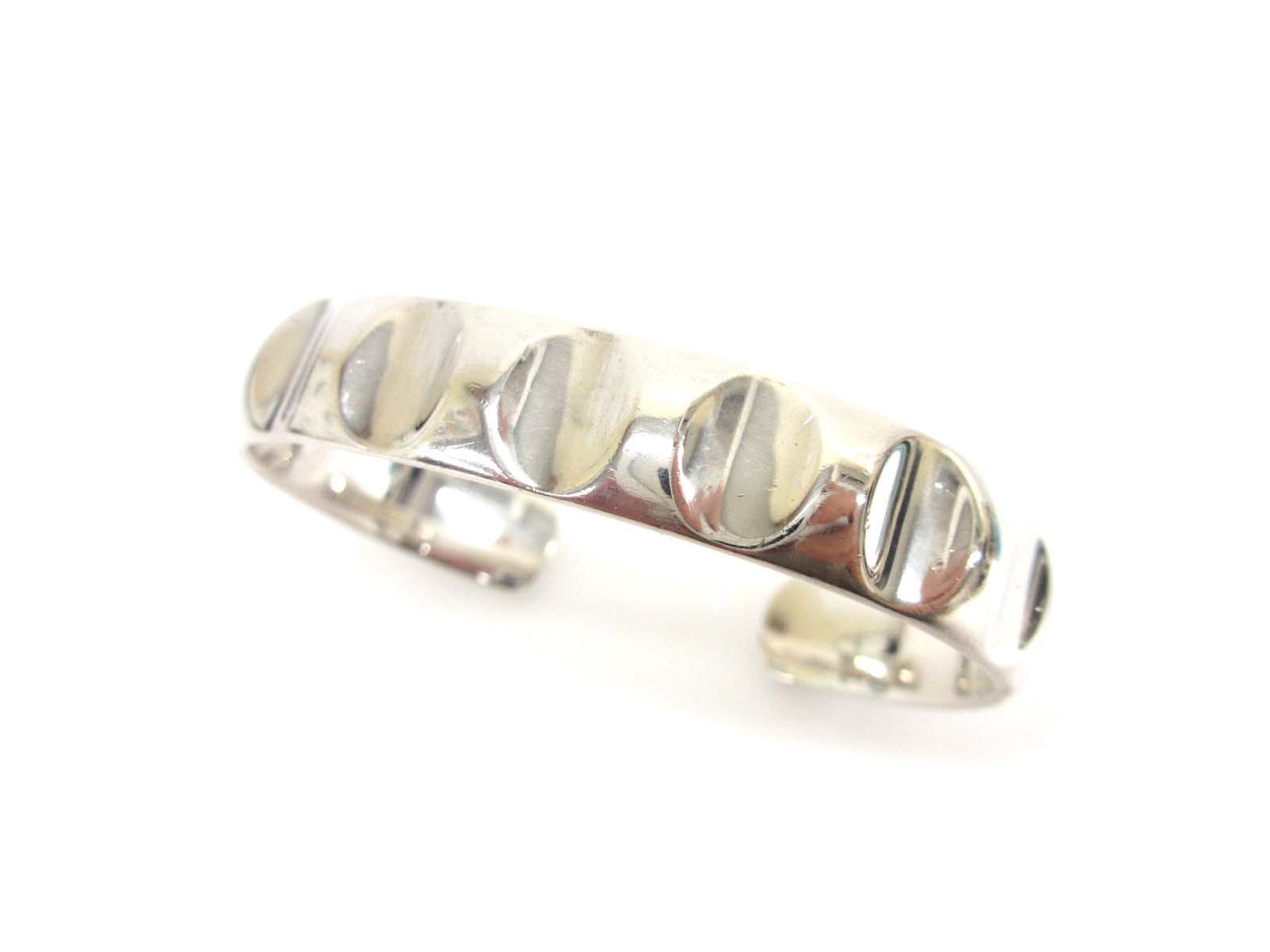 【中古】ティファニー TIFFANY \u0026 CO. パロマ・グルーヴ 銀925 ワイドカフ バングル 腕輪 メンズ レディース 【ベクター 古着】 260220