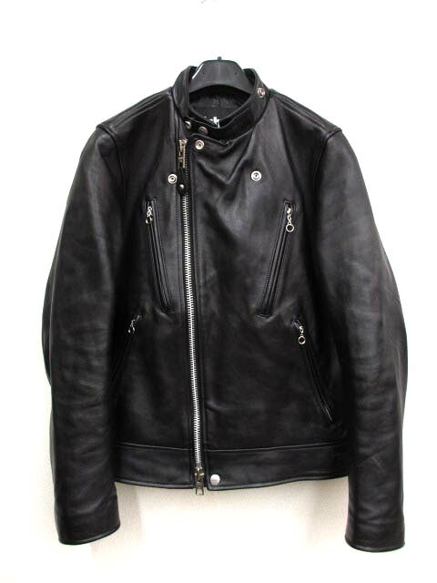 【中古】打つこと SCHOTT  DOUBLE BREAST RIDERS S大きさ 782-3250085 ライダースジャケット 子ヒツジなめし革 2024-25AW メンズ 【ベクター 古着】 260409
