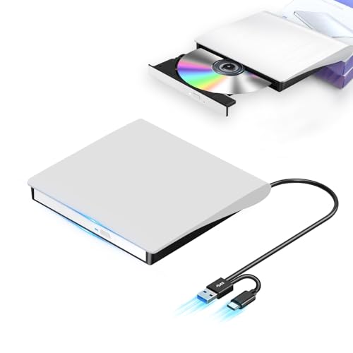 【楽天市場】CD DVDドライブ 外付け2024革新モデル外付けDVDドライブ 高速処理 8XDVD& 24XCD 光学ドライブ外付け 読取 ...