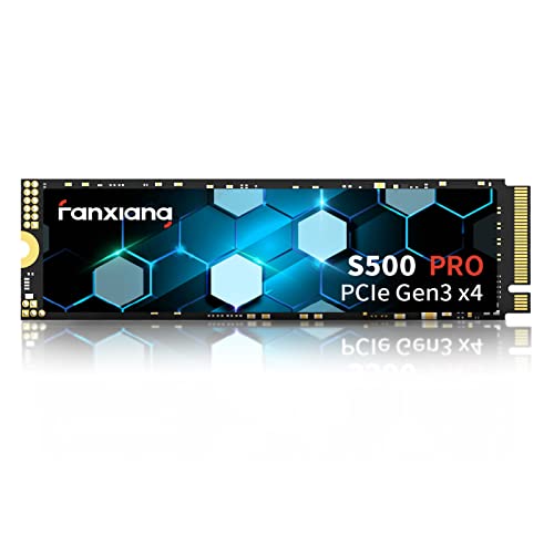 fanxiang SSD 256GB NVMe PCIe Gen3.0x4 2800MB/s TLC 3D NAND M.2 2280 内蔵SSD 32Gb/s ノートパソコン/デスクトップに対応 200TBW 5年保証 S500 Pro
