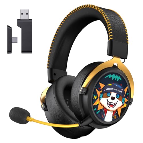 楽天市場】ゲーミングヘッドセット-ワイヤレス ヘッドホン2.4G