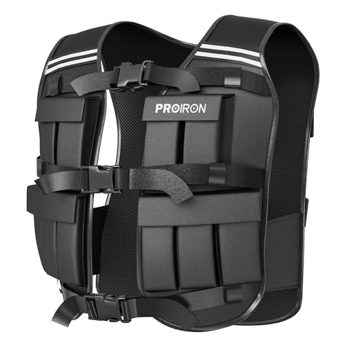 PROIRON ウェイトベスト おもり 筋トレ 上昇より良い 20kg 掛け目調節する能力のある 水洗いする能力のある おもり より良い 分銅 より良い 掛け目より良い 厄介なもの運動すること 筋トレ 用心深さ形づくる