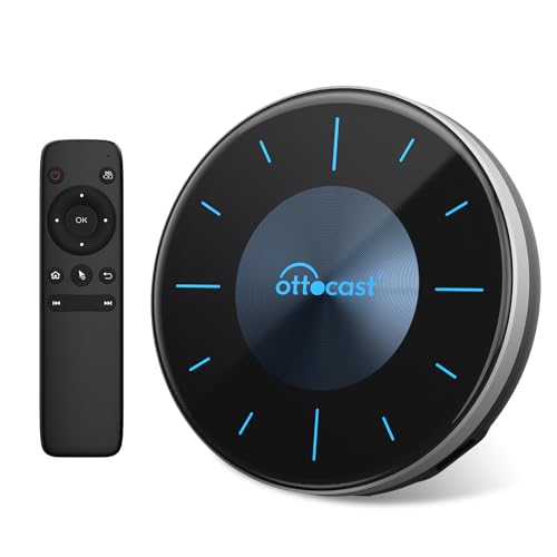 堅苦しさOttocast オットキャスト OttoAibox P3 CarPlay 人工知能学 Box アダプタ S46 P3 YouTube/Netflixなど映像注意集中能力のある HDMI最終生産物端子積み上げる 遠隔操作付き添い人 (仕掛ける品)