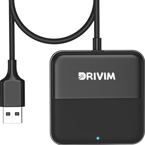 DRIVIM Car TV Mate カーテレビメイト HDMI マルチメディアシステム アダプタ 有線CarPlay 積み上げる鉄道車両専用 競り合い機 TV突っ支い棒 TV ボックス席 地デジチューナー 映写幕キャスター ヴィデオディスク など繋ぎ合わせる能力のある USB Type-C 取り替えっこアダプター付き添い人 iPhone相応う