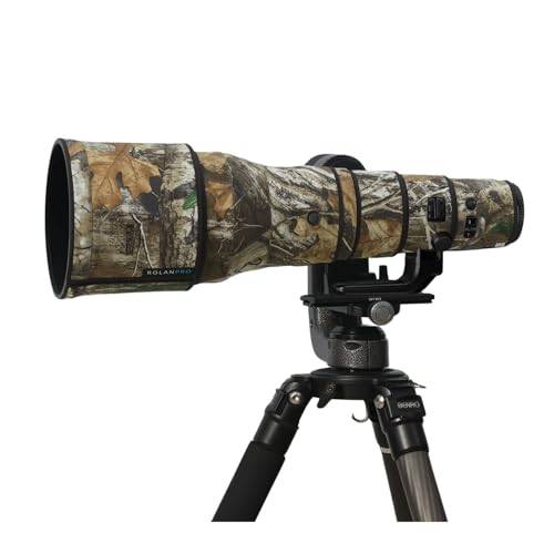 ROLANPRO レンズカバー | 適用ニコン Z 800mm f6.3 VR S 対応 | 望遠レンズ用カモフラージュカバー | 3層構造保護、防水 | カラー番号：#27 木々の迷彩（MY-42）