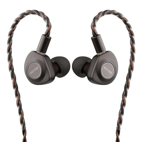 LINSOUL KEFINE Delciハイエンドリケーブル可能の中華製イヤホン