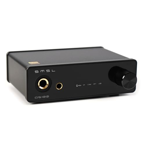 SMSL DS100 MQA MQA-CD DAC CS43131 心付け 6.35粍 \u0026 4.4粍 ヘッドフォンアンプ USB オーディオデコーダー PCM 受け支える 32bit/768kHz USB/光/同軸インプット ミニ DAC