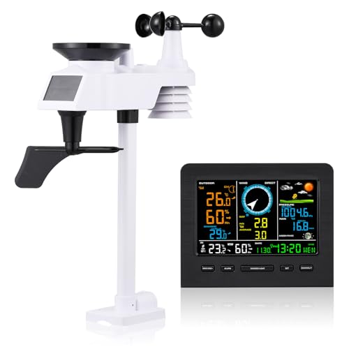ウェザーステーション 楽天市場】ウェザーステーション 気象観測器 気象計 ソーラー