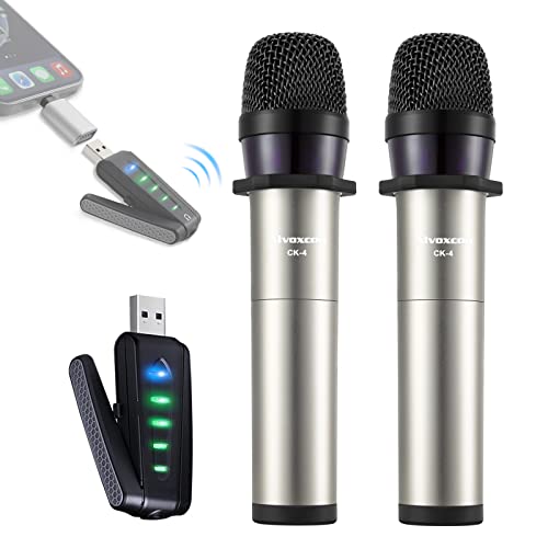 ワイヤレスマイクUSB ALVOXCON ハンド型マイク UHF コンデンサーマイク無線 コンパクト ハンドヘルドマイク ZOOM パソコン/スピーカー/iPhone/Androidフォン対応 録音録画 拡音 モニタリング 軽量 日本語説明書付き UM420Pro｜真打本舗　店