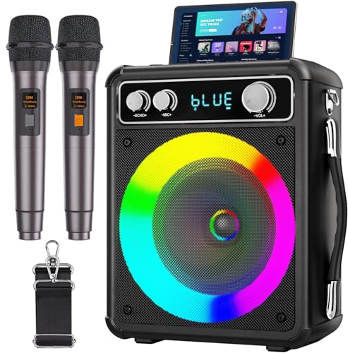 Amazon | THOMSON カラオケセット 拡声器 ワイヤレスマイク2本
