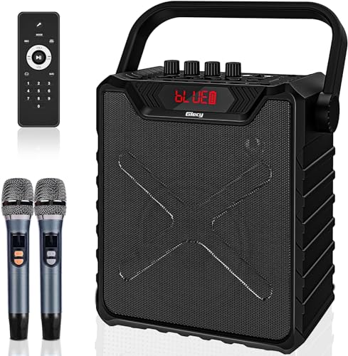 Amazon | THOMSON カラオケセット 拡声器 ワイヤレスマイク2本