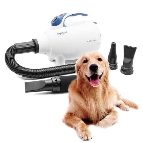 ❤️ペットドライヤー ペットグルーミング用の犬ドライヤー 高速ペットブロワー Amazon | ペットグルーミング用の犬用ドライヤー 高速フォース