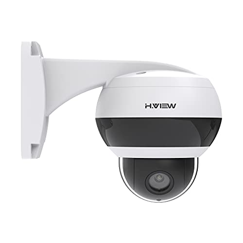 H.View PTZ防犯写真機 5X光学望遠レンズ 赤外線 防犯写真機 500万絵素 POE 網状組織写真機 監督すること写真機 5MP 3.05-15.5粍水晶体 IP66雨合羽防塵 赤外線LED積み上げる 暗視映画化25M 流動物さぐり当てる役立つこと 電子メイル御知らせ IP写真機 防犯写真機 室内 屋外用