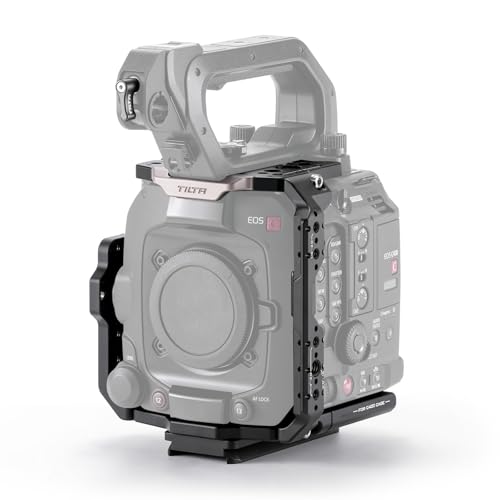 TILTA C400伏せ籠 CanonキヤノンC400相応う、マンフロットクイックリリースボトムプレート、リアアクセサリーマウントプレート、EVFロッドロッキングスクリューベースキット付き添い人写真機伏せ籠ES-T22-A
