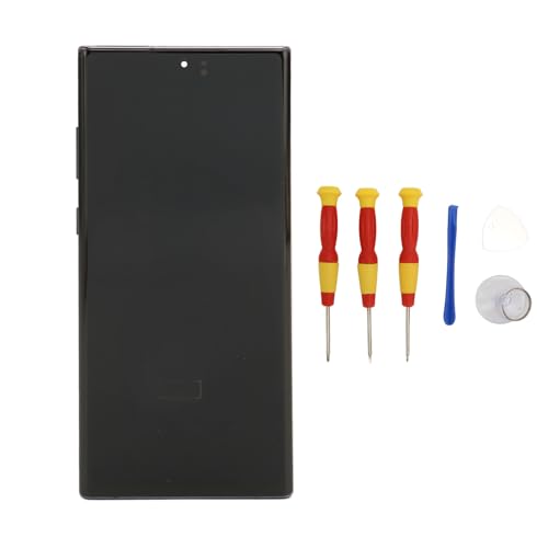 Galaxy Note 10 Plus用LEDスクリーン交換、Galaxy Note 10 Plus用フレーム修復ツール付きタッチスクリーンデジタイザーアセンブリ