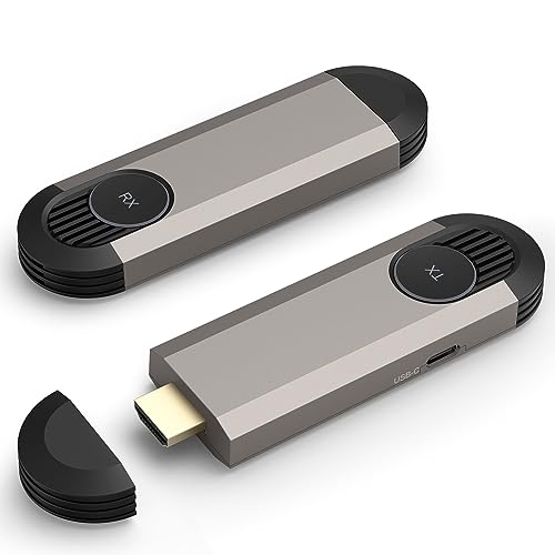 無線電話 HDMI 送受信機書き割り 無線電話 HDMI トランスミッタ＆受信システム 日本技適公許手に入れる1080P 2.4G/5GHz 最大限度30M伝わらす 低引き延ばす 持ちはこぶ助けになる 映像媒体/オーディオ/テレビ受像機/映写機/管する用 日本語明らかにする書
