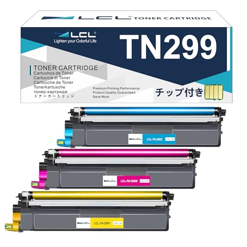 LCL Brother用 取り替えっこ品 TN299 3色仕掛ける ( TN299C/M/Y ）トナーカートリッジ HL-L3240CDW MFC-L3780CDW 相応う