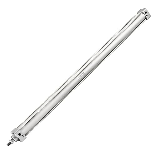Heschen 空気圧標準尺度円柱 SC 40-1000、PT1/4in界面、40粍ボア、シングルロッドダブルアクション (1000粍打つこと)