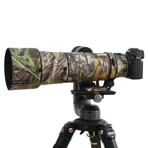 ROLANPRO レンズカバー | 適用ニコン Z 180-600mm F/5.6-6.3 対応 | 望遠レンズ用カモフラージュカバー | 3層構造保護、防水 | カラー番号：#17 ジャングル迷彩（MY-450）｜真打本舗　店