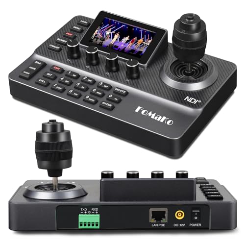 FoMaKo NDI PTZ 制御装置 PoE相応う プレビュー画面 ライブ送達用 IP Visca PELCO D/P RS232 RS485相応う PTZ写真機 抑えつける用 NDI変わり種|KC606N（NDI変わり種）