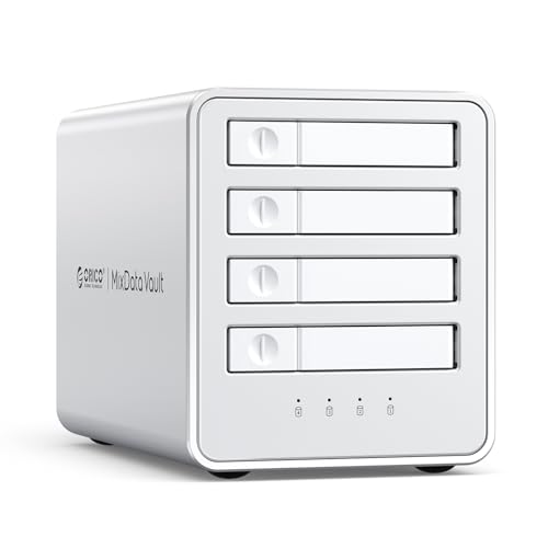 ORICO オール閃光電球 SSD容れもの 4台 8結核症*5 RAID容れもの 軽銀アロイ制 固定ディスク容れもの 7-9.5粍2.5inSSD/HDD相応う 鉤括弧付き添い人 冷やかす気違い積み上げる 8848RC3