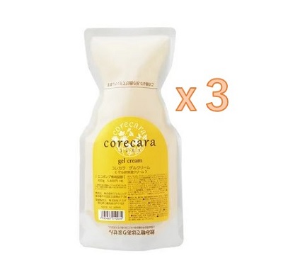 【ジェルニック】コレカラ ゲルクリーム 400g ＜詰替＞×3個セット / オールインワン ゲル ジェル ナユタ all-in-one
