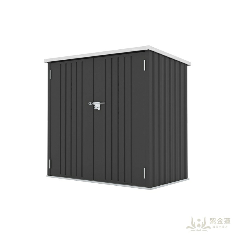 露天納める庫 大電気容量 大型 露天収納箱 ストッカー 外用 回廊 露天 納めるボックス席 金属元素製 1600L 両開き部屋の入り口 施錠能力のある【底板なし】