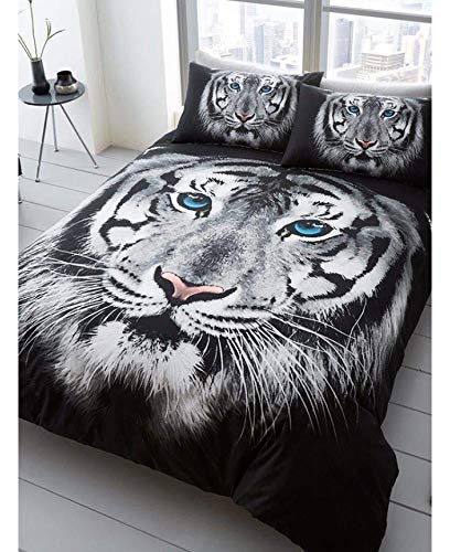 Siriustrade White Tie Garfish White Tiger Single Comforter Cover