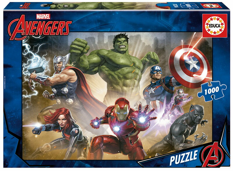 マーベル　アベンジャーズ 12個セット　ジグソーパズル 1000ピース 71o6-zdFiIL._UF350,350_QL80_.jpg