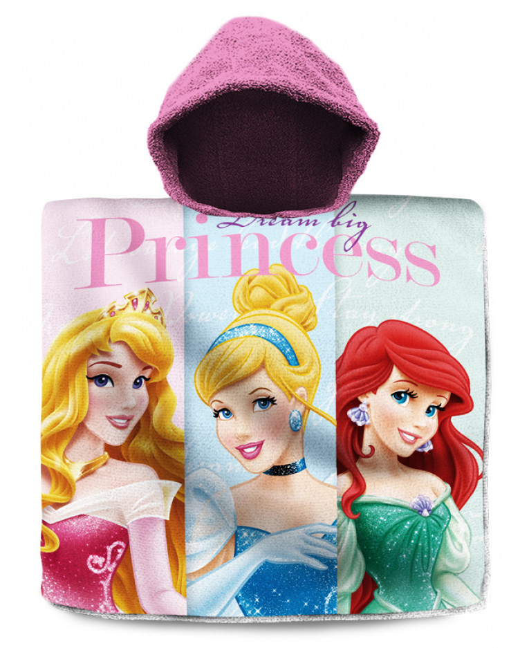 楽天市場 ディズニープリンセス オーロラ姫 アリエル シンデレラ ポンチョ タオルポンチョ Disney Princess Poncho Towel Sirius