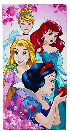楽天市場 ディズニープリンセス ビーチタオル バスタオル シンデレラ 白雪姫 アリエル ラプンツェル Disney Princess Beach Towel 綿100 大判 140cm X 70cm Sirius