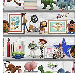 楽天市場 壁紙 ウォールペーパー ディズニー トイストーリー4 Disney Toy Story4 52cm X 1005cm Sirius