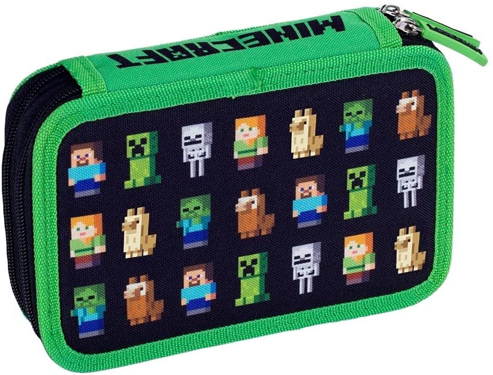 楽天市場 マインクラフト Minecraft ペンケース 筆箱 Pencil Case 12 0ｘ 5ｘ5 0cm Sirius