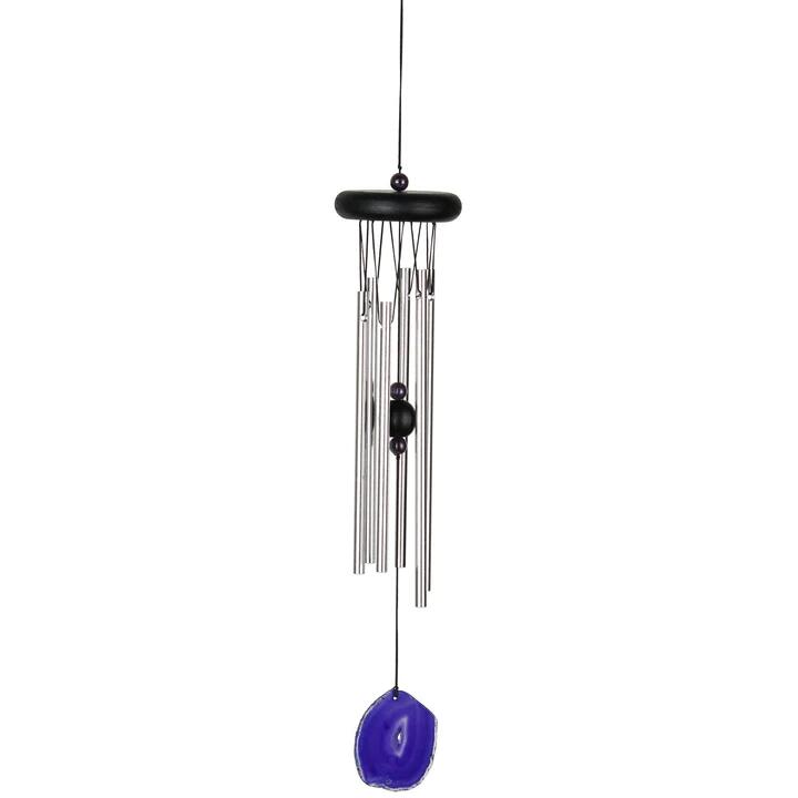 【楽天市場】正規品 Woodstock ウッドストック Agate Chime - Purple アゲートチャイム 瑪瑙 めのう 風水/玄関