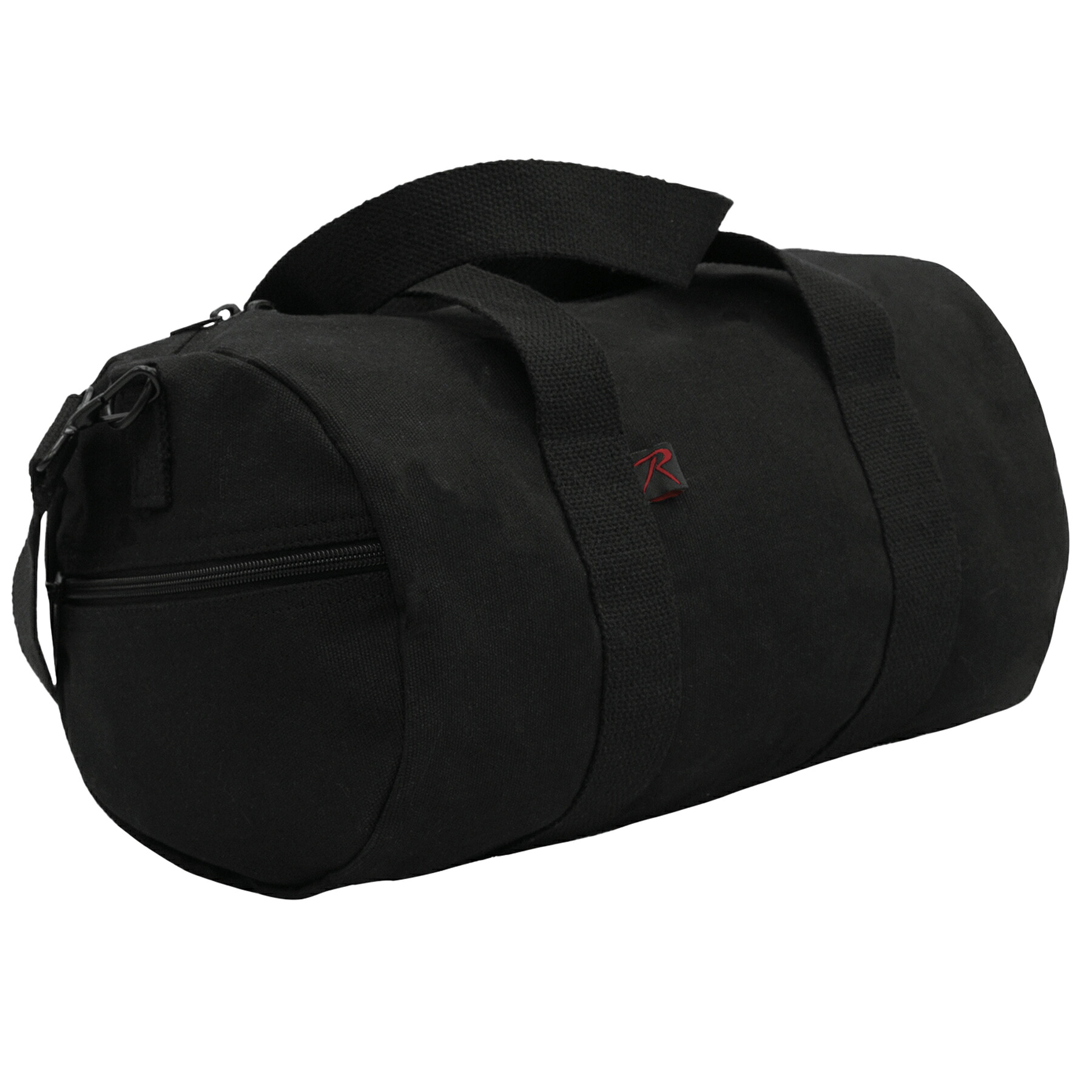 正規品　ロスコ　Rothco Canvas Shoulder Duffle Bag 24inch Black　キャンバス　ショルダー　ダッフルバッグ　　24インチ　ブラック　黒　2224