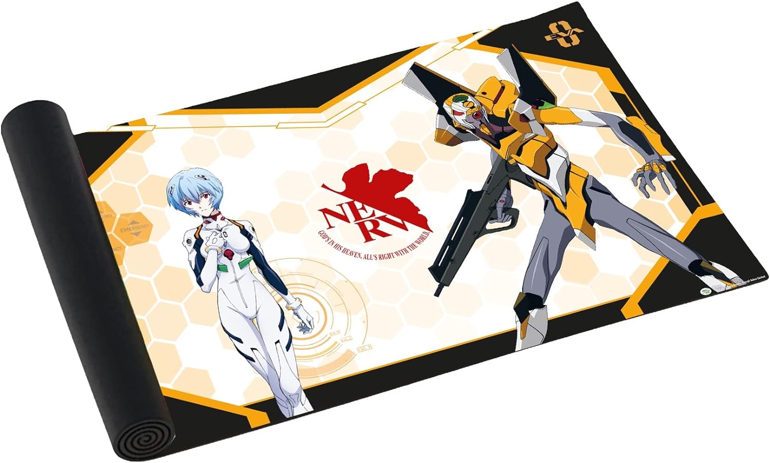楽天市場】プレイマット エヴァンゲリオン EVANGELION 61cm x