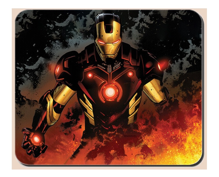 マーベル　アイアンマン　マウスパッド　MARVEL IRON MAN mouse pad　日時指定不可画像