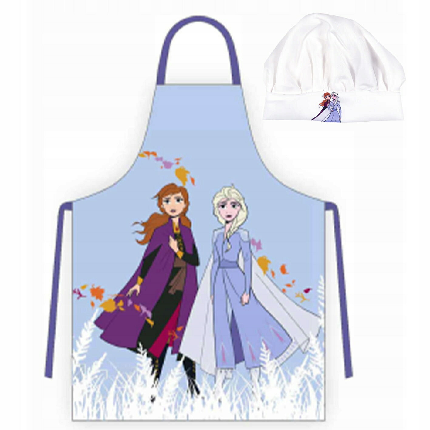 【楽天市場】ディズニー アナと雪の女王 キッチンエプロンと帽子セット 子供用 100cm-120cmぐらい 日時指定不可：Sirius