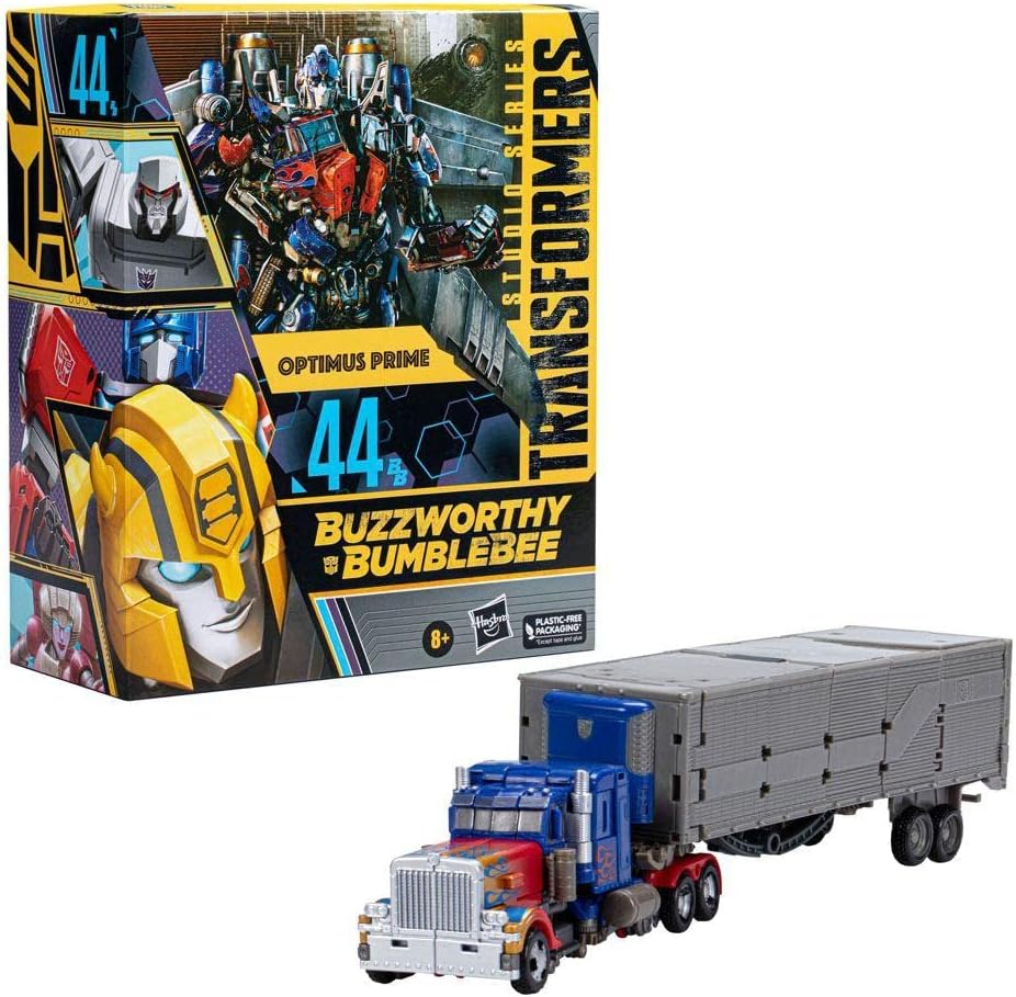 トランスフォーマー スタジオシリーズ バズワージー・バンブルビー オプティマスプライム　Transformers Studio Series Buzzworthy Bumblebee Optimus Prime　外箱に破れ有