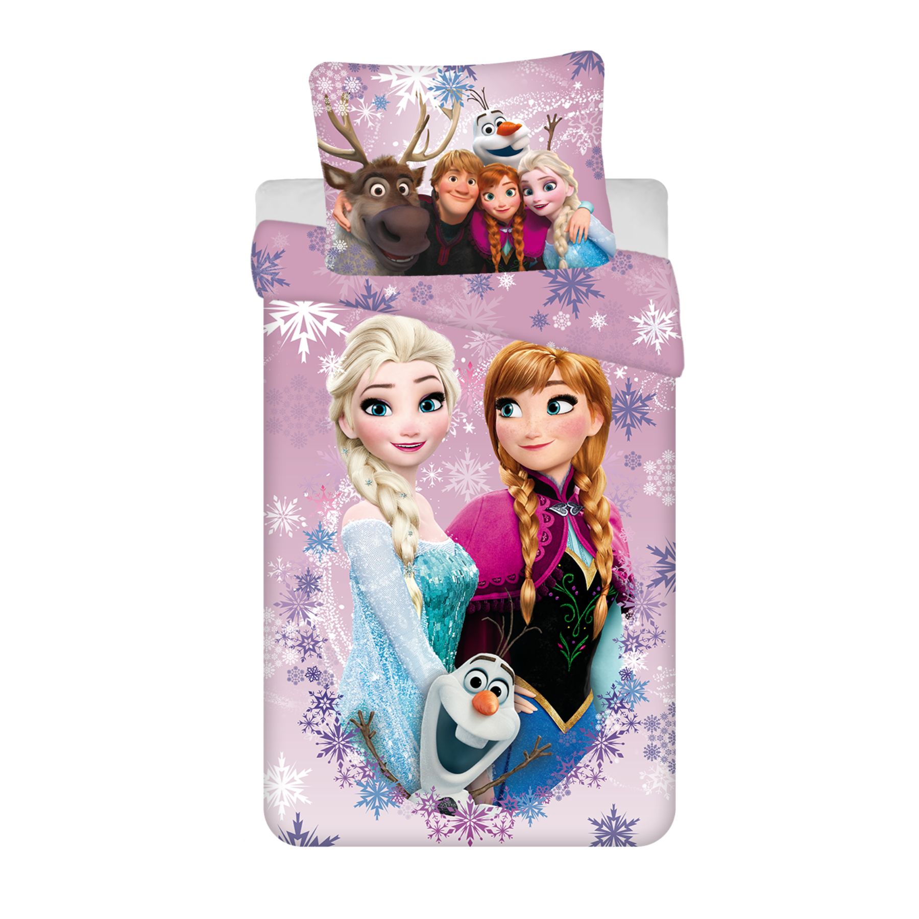 ディズニー アナと雪の女王 Disney Frozen シングルサイズ 掛け布団カバー+枕カバー セット