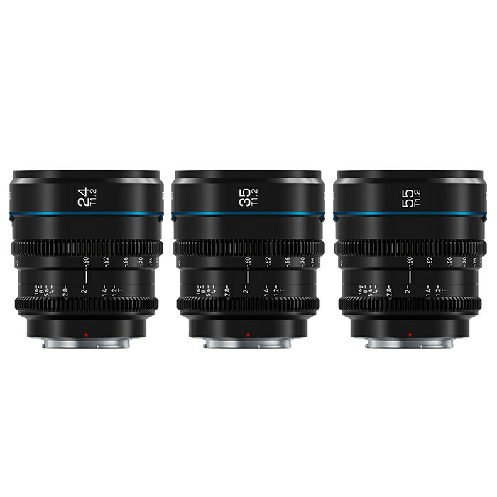 レンズ(単焦点) SIRUI Night Walker 24 35 55mm T1.2 Sirui Night Walker 24mm T1.2 S35 Cine Lens MS24R-B B&H Photo