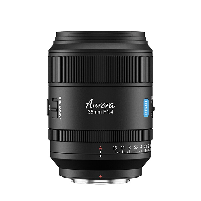 [新製品発売+無料UVフィルター提供] SIRUI シルイ AURORA オーロラ 35mm F1.4｜フルサイズ対応｜オートフォーカス対応｜広角単焦点レンズ｜高画質｜Xマウント対応｜ブラック｜AU35-X